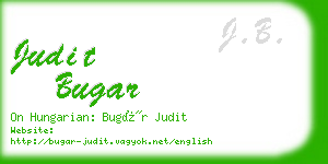 judit bugar business card